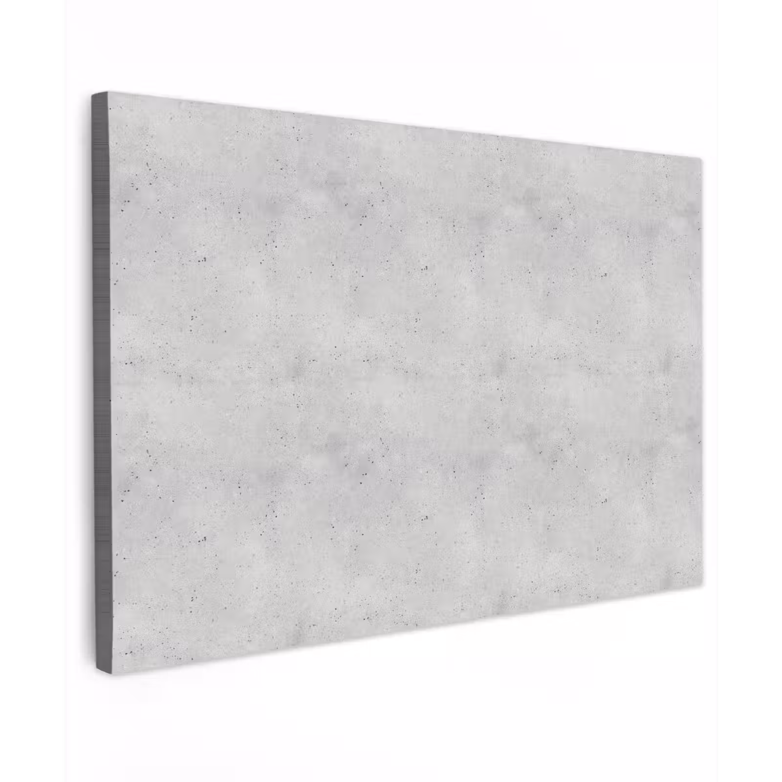 Canvas schilderij - Grijs - Beton - Neutraal — 1