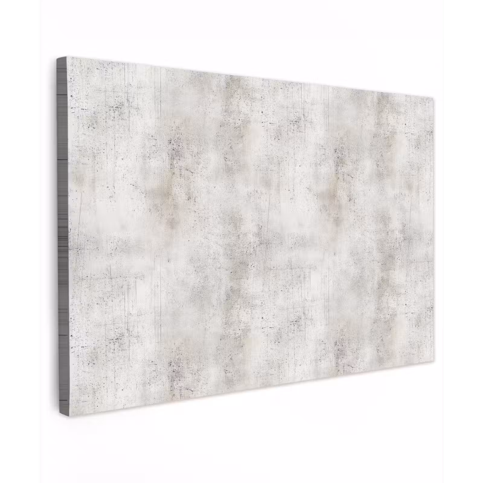 Canvas schilderij - Grijs - Beton - Verweerd — 1