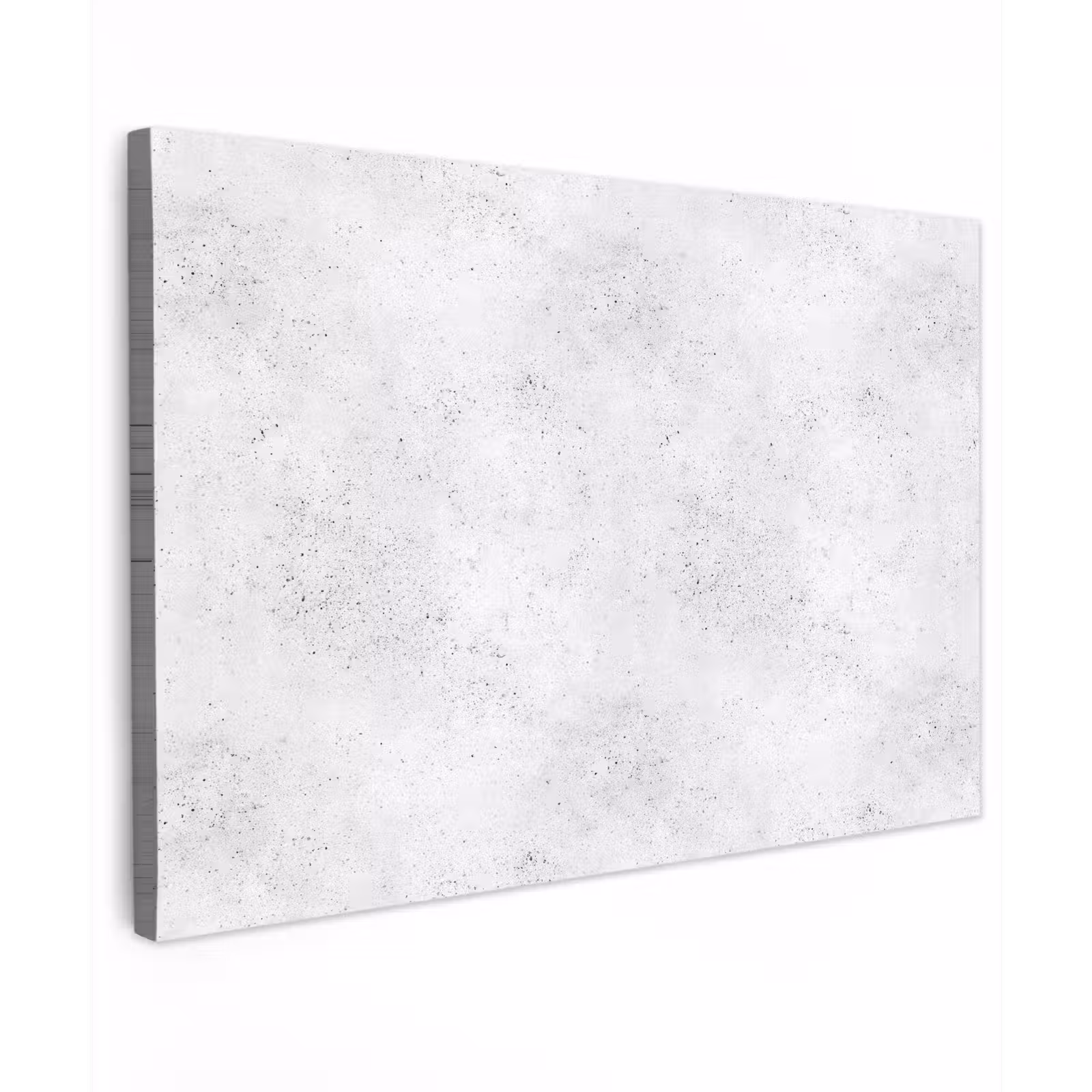 Canvas schilderij - Lichtgrijs - Betonstructuur - Subtiel — 1