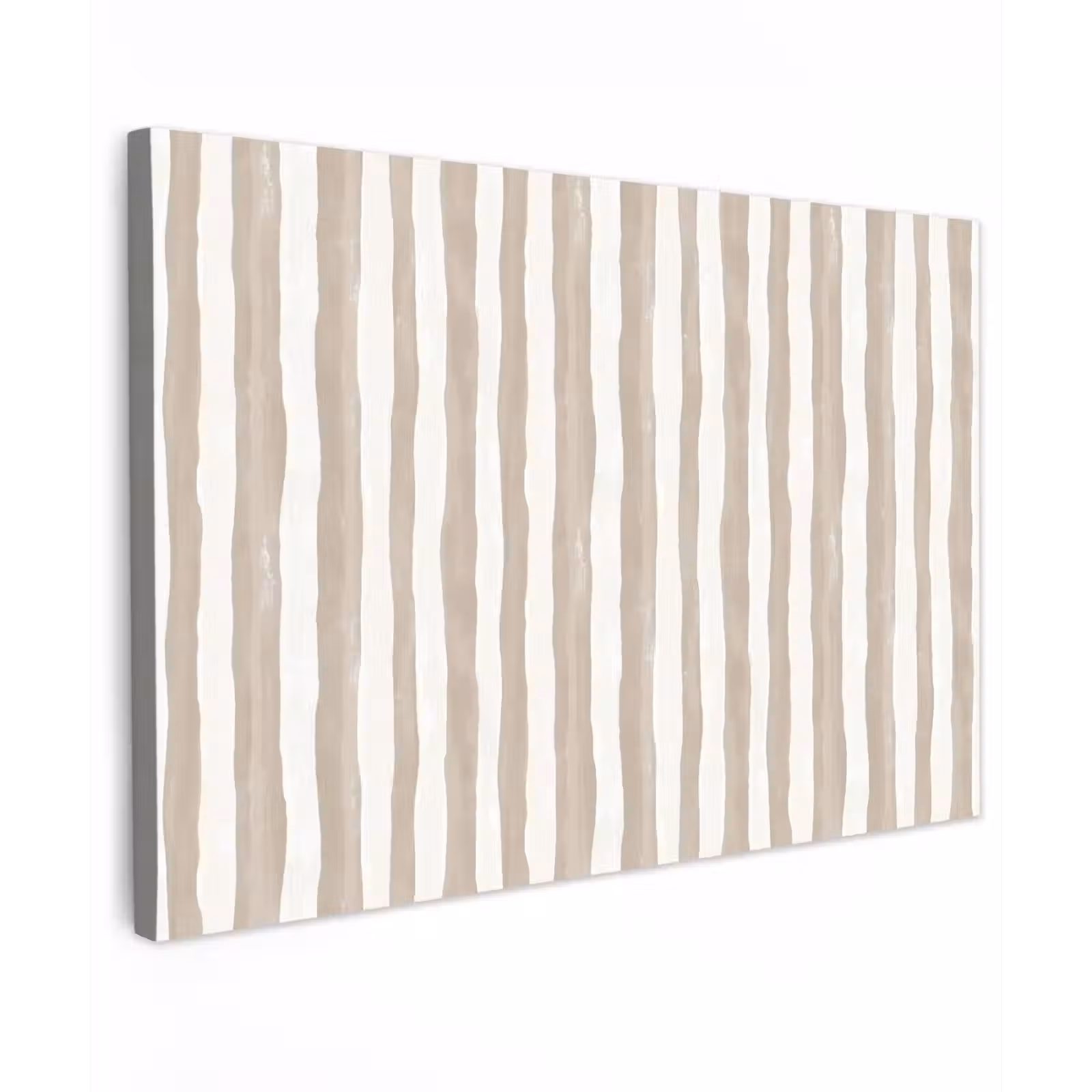 Canvas schilderij - Minimalistisch - Strepen - Beige — 1