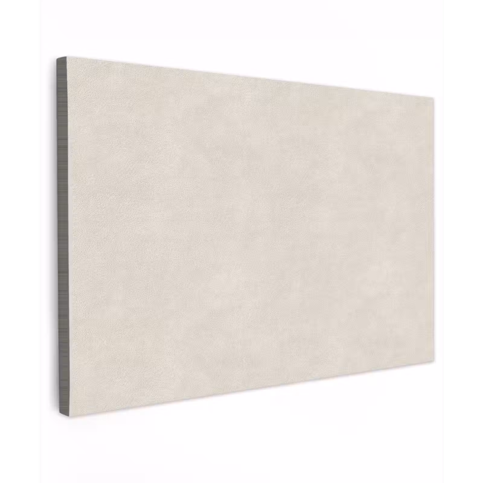 Canvas schilderij - Zandkleurig - Modern - Egaal — 1