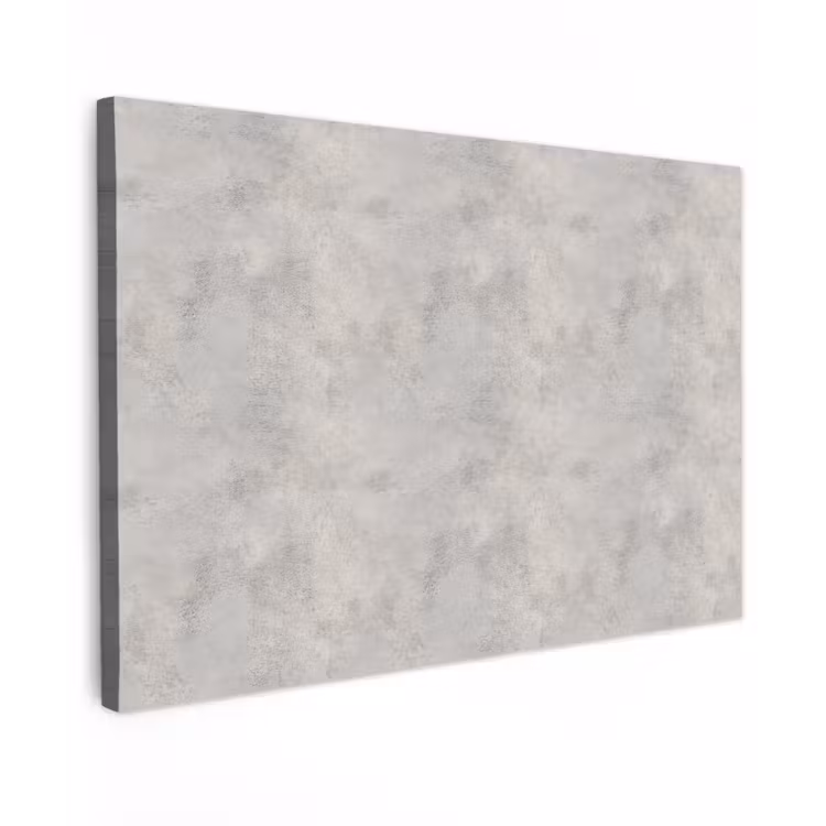 Canvas schilderij - Grijs - Beton - Industrieel — 1