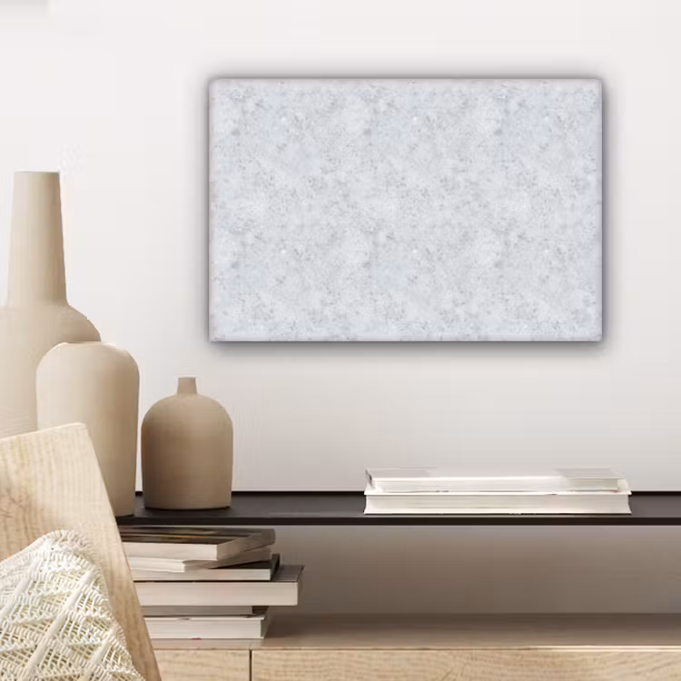 Canvas schilderij - Grijs - Terrazzo-effect - Beton — 5