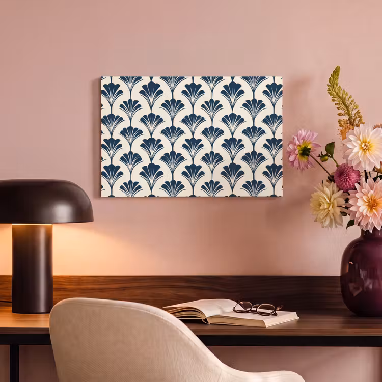 Canvas schilderij - Klassiek - Motief - Blauw — 4
