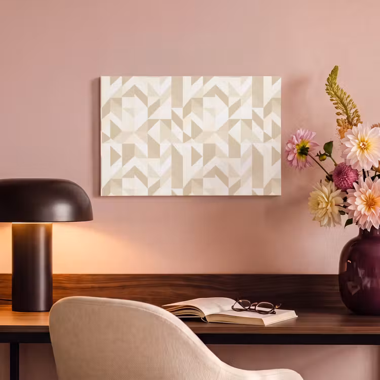 Canvas schilderij - Modern - Abstract - Beige — 4