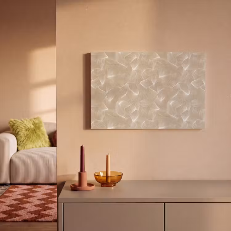 Canvas schilderij - Organisch - Textuur - Beige — 2