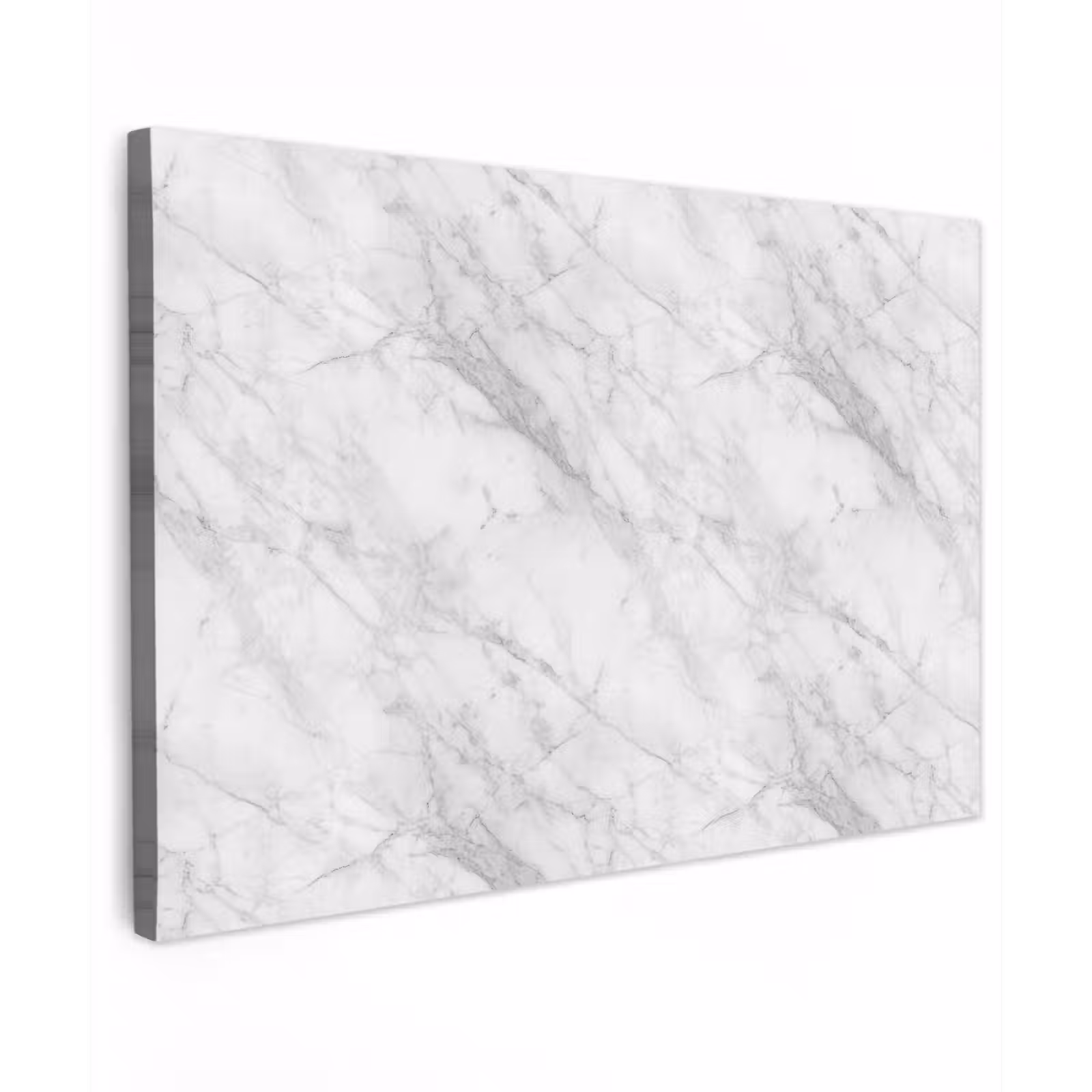 Canvas schilderij - Klassiek - Marmer - Grijs — 1