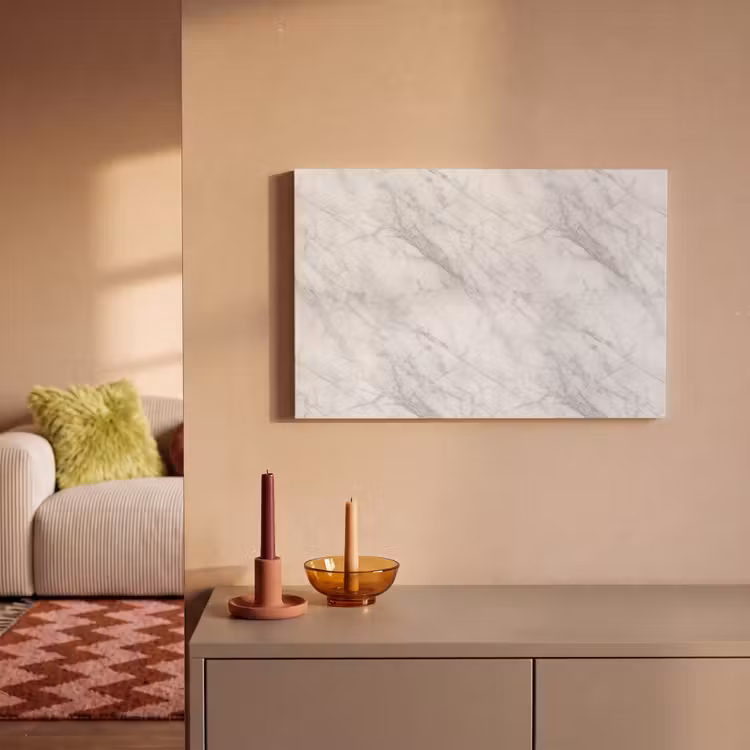 Canvas schilderij - Klassiek - Marmer - Grijs — 2