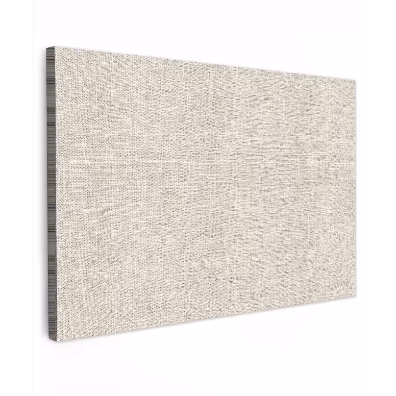 Canvas schilderij - Linnen - Textuur - Beige — 1
