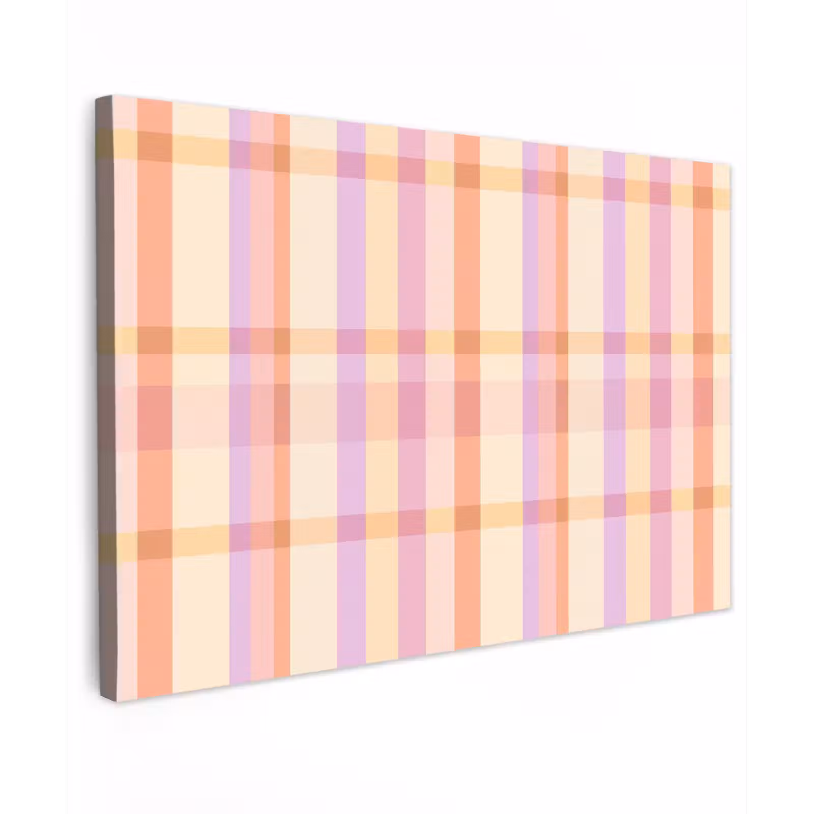 Canvas schilderij - Pastel - uitpatroon - Geometrisch — 1