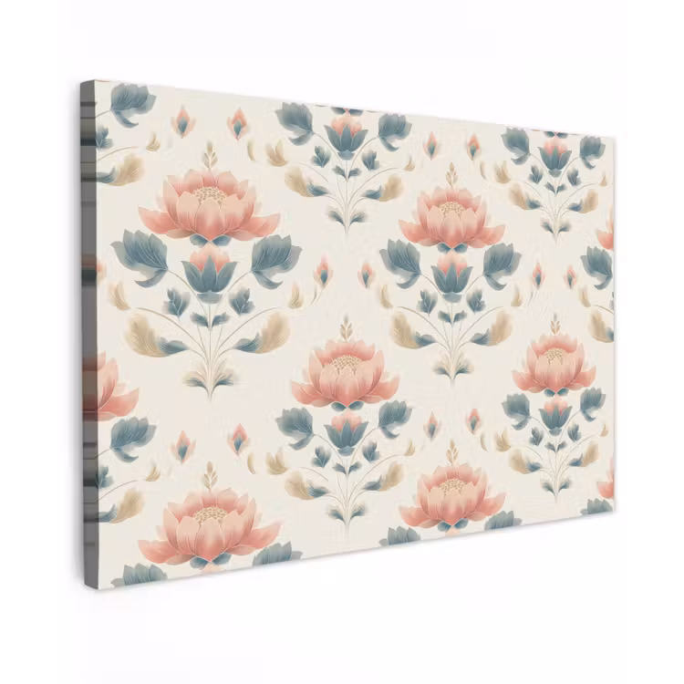Canvas schilderij - Lotus - Bloemen - Roze — 1