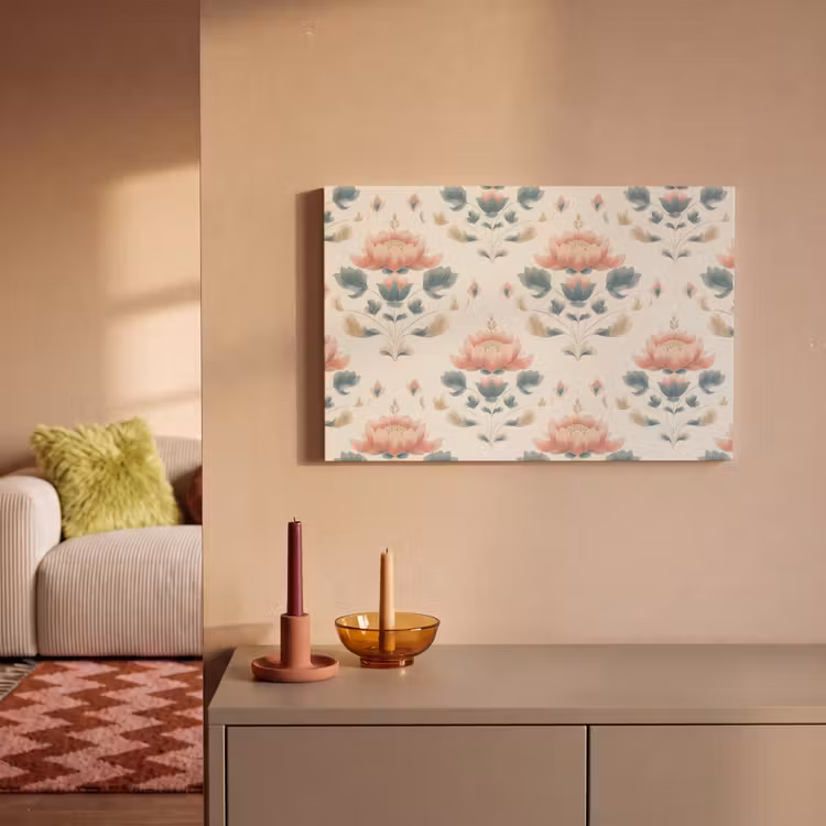 Canvas schilderij - Lotus - Bloemen - Roze — 2
