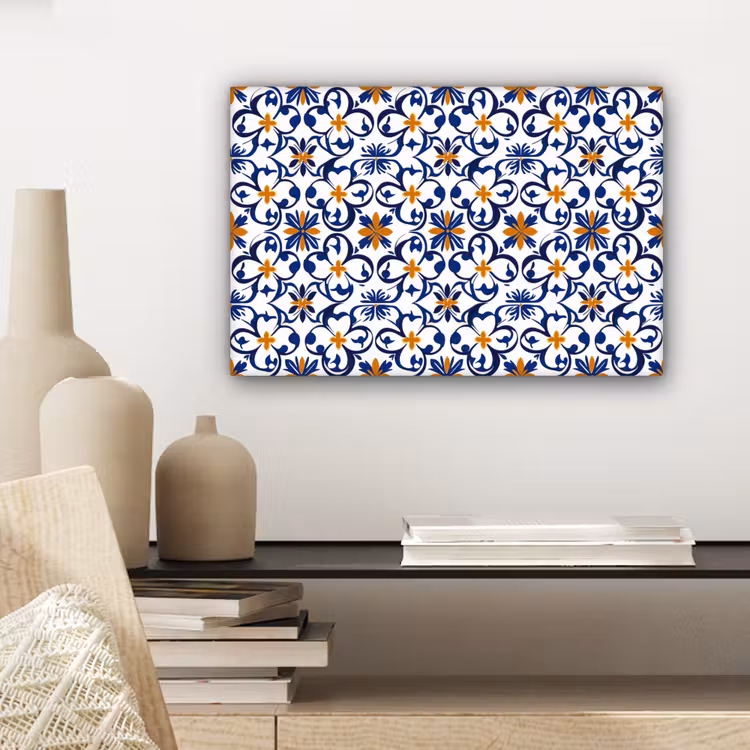 Canvas schilderij - Patroon - Modern - Kleurrijk — 5