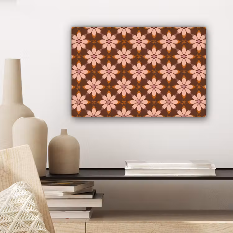 Canvas schilderij - Klassiek - Retro - Bruin — 5