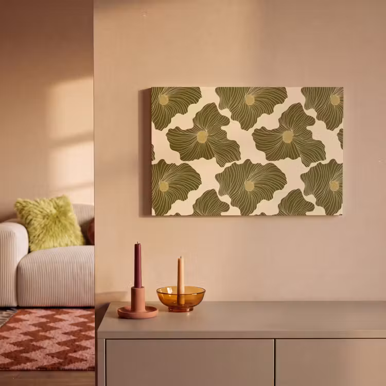 Canvas schilderij - Modern - Abstract - Groen — 2