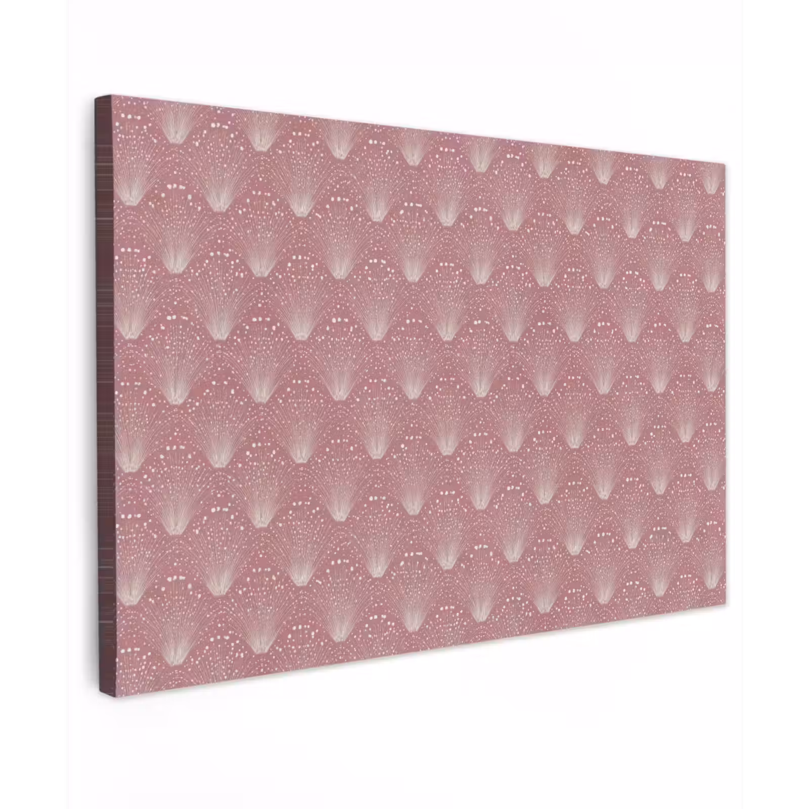 Canvas schilderij - Trendy - Patroon - Roze — 1