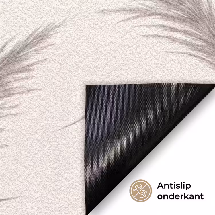 Deurmat - Abstract - Bogen - Plant - Boho - Beige — 6