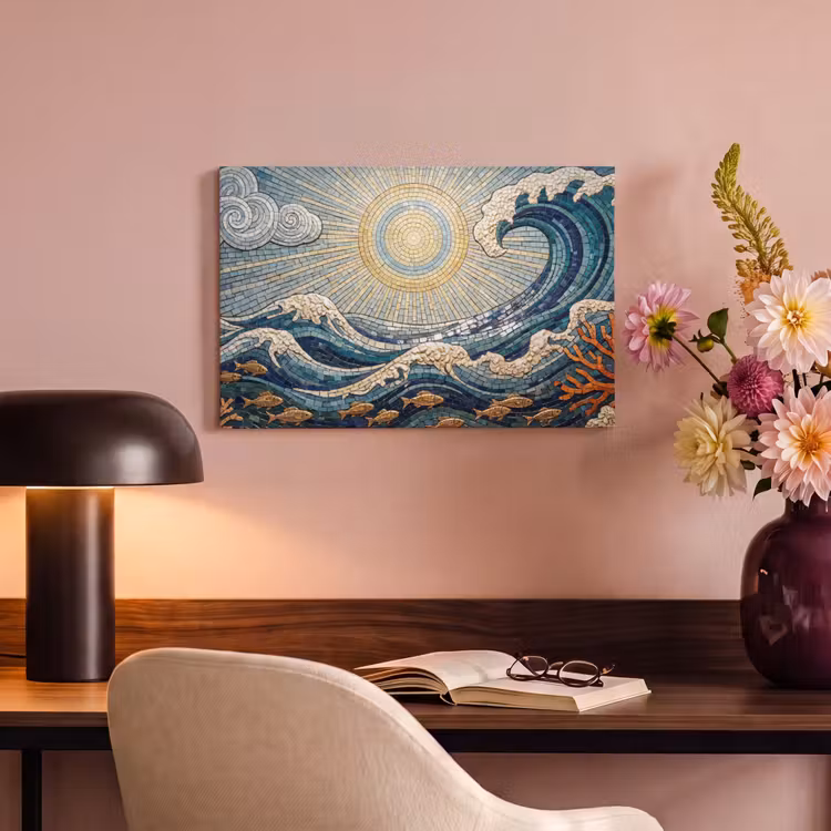 Canvas schilderij - Onderwater - Koraal - Vis - Natuur - Kunst — 3