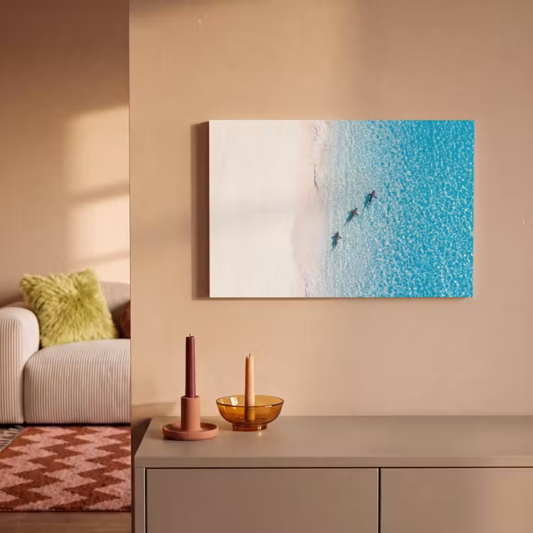 Canvas schilderij - Vis - Oceaan - Strand - Turquoise - Natuur — 1