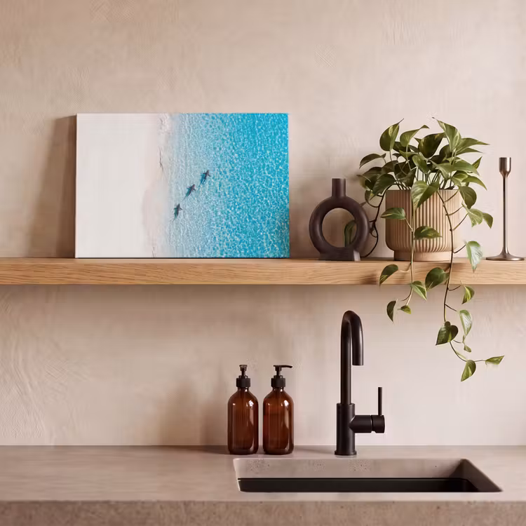 Canvas schilderij - Vis - Oceaan - Strand - Turquoise - Natuur — 2