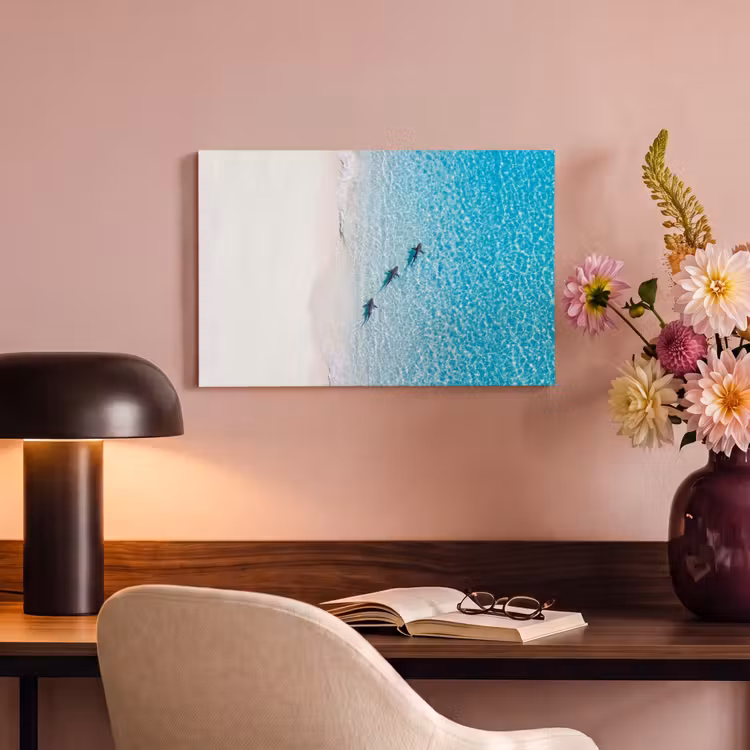 Canvas schilderij - Vis - Oceaan - Strand - Turquoise - Natuur — 3