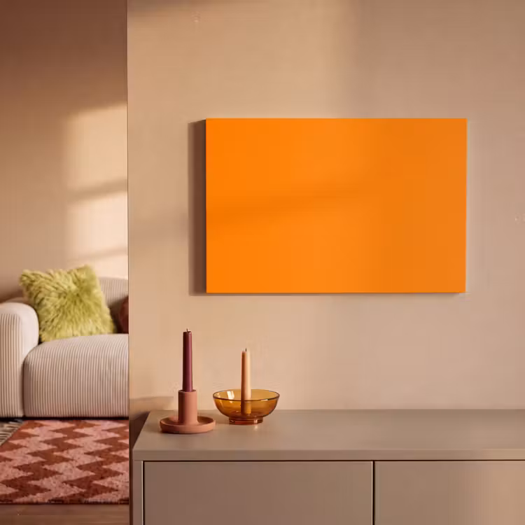 Canvas schilderij - Marigold - Glow - Oranje — 1