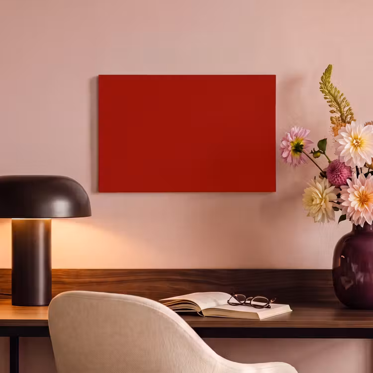 Canvas schilderij - Oxblood - Maroon - Rood — 3