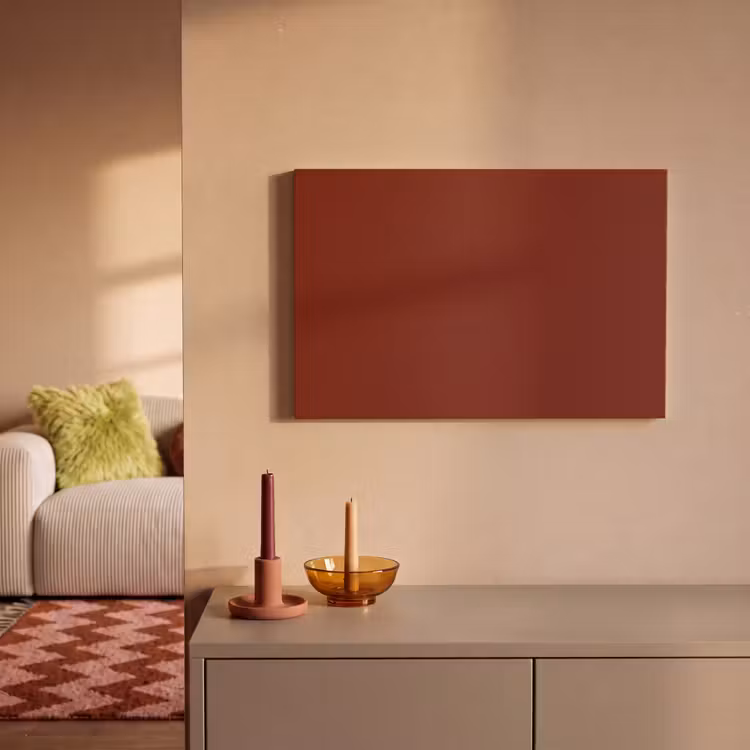 Canvas schilderij - Rustic - Terracotta - Rood — 1