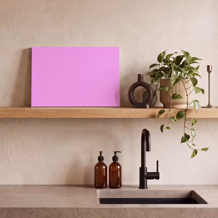 Canvas schilderij - Soft - Lavender - Roze — 2