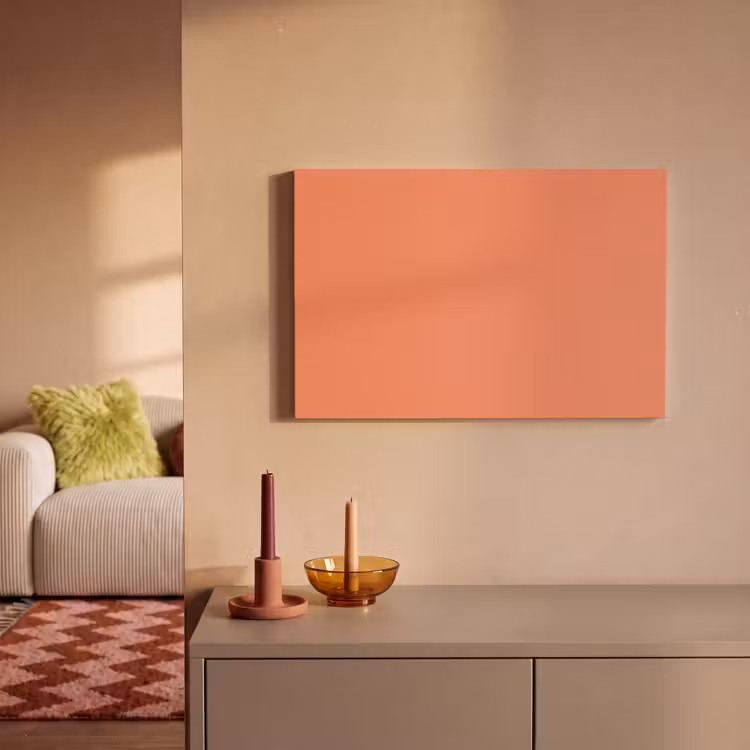 Canvas schilderij - Warm - Clay - Terracotta — 1