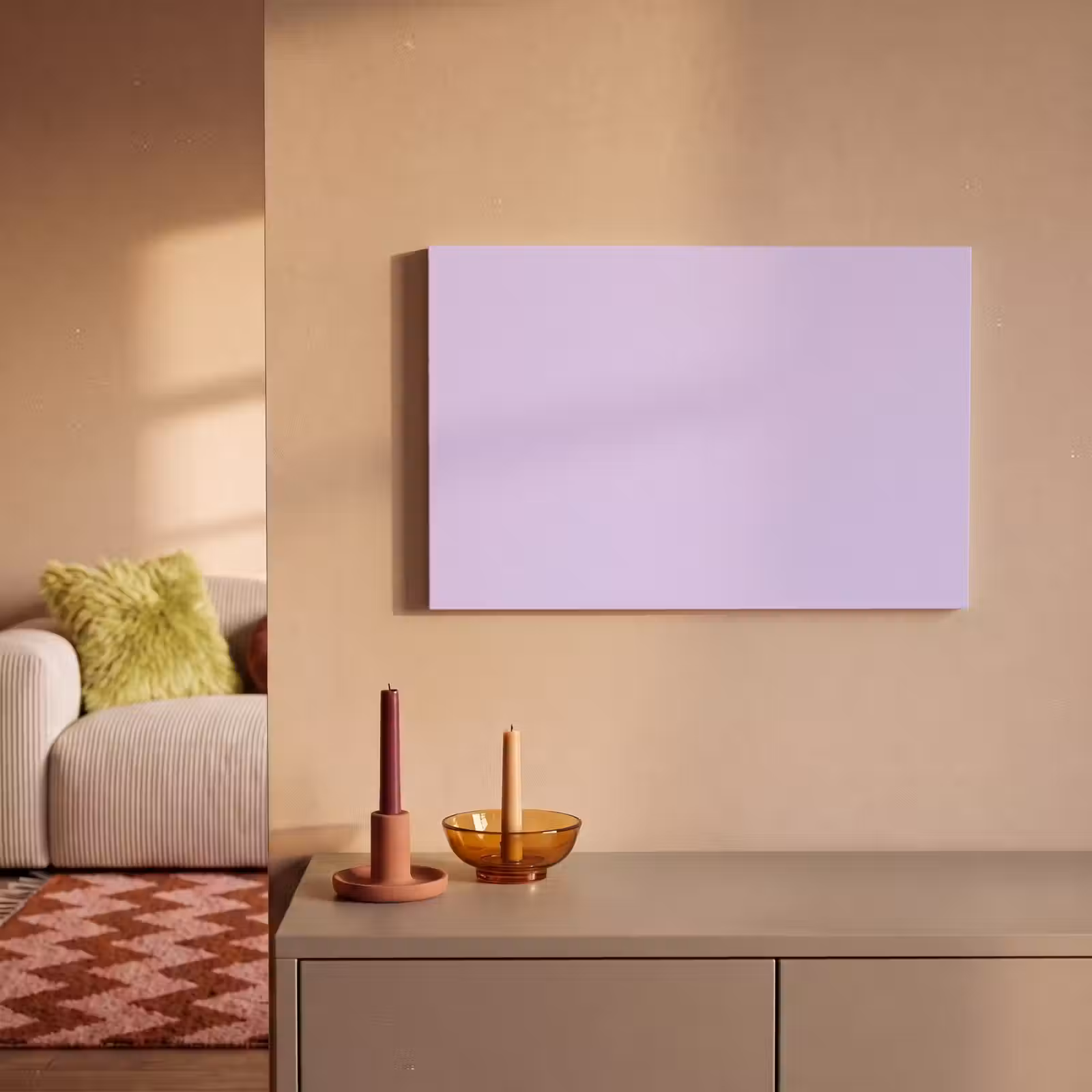 Canvas schilderij - Light - Orchid - Paars — 1