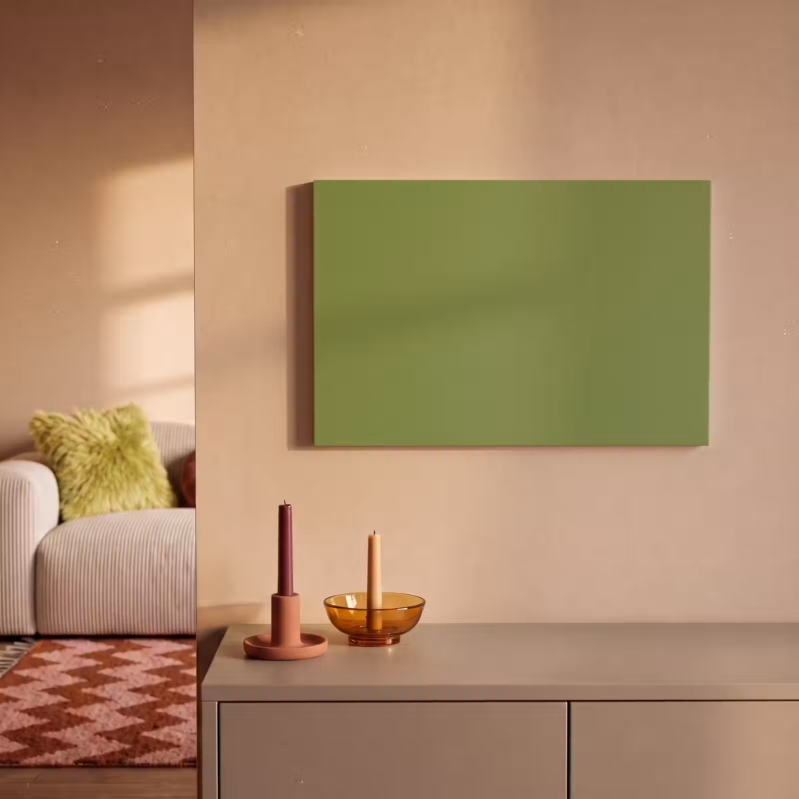 Canvas schilderij - Moss - Green - Groen — 1
