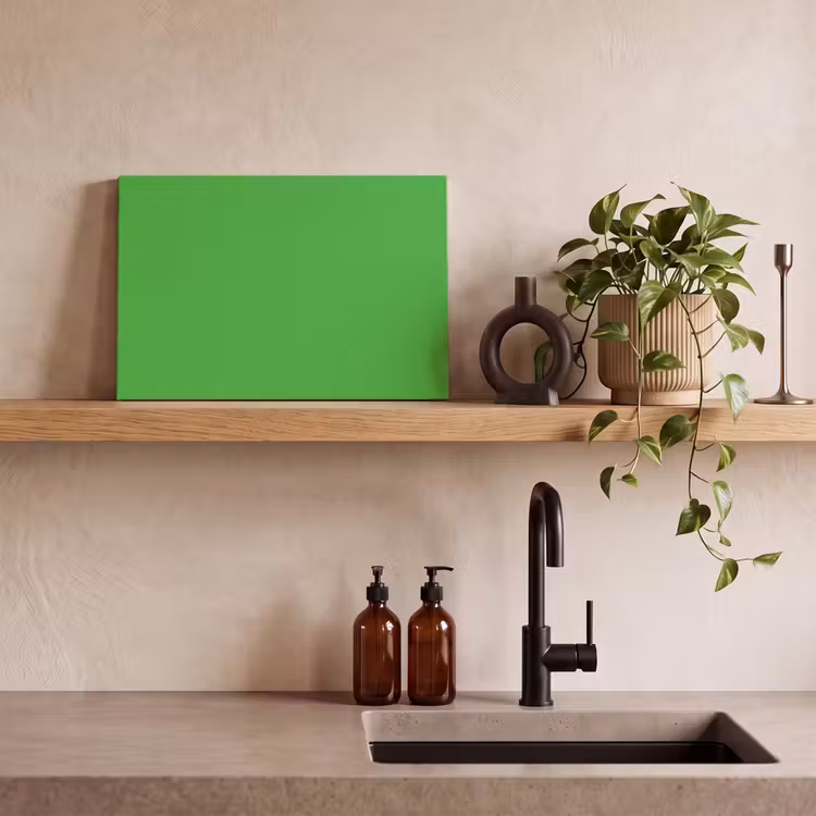 Canvas schilderij - Kelly - Green - Groen — 2