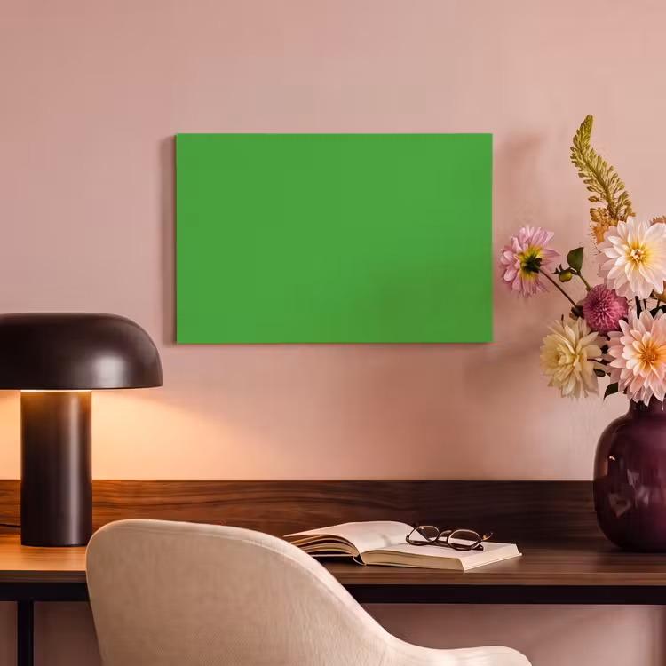 Canvas schilderij - Kelly - Green - Groen — 3