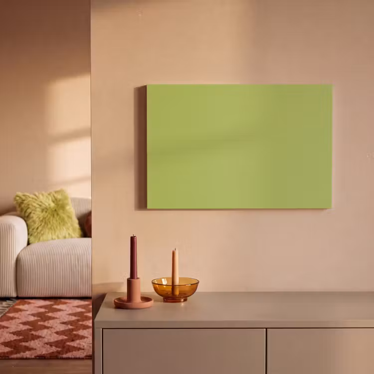 Canvas schilderij - Lime - Glow - Groen — 1