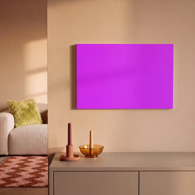 Canvas schilderij - Neon - Orchid - Paars — 1