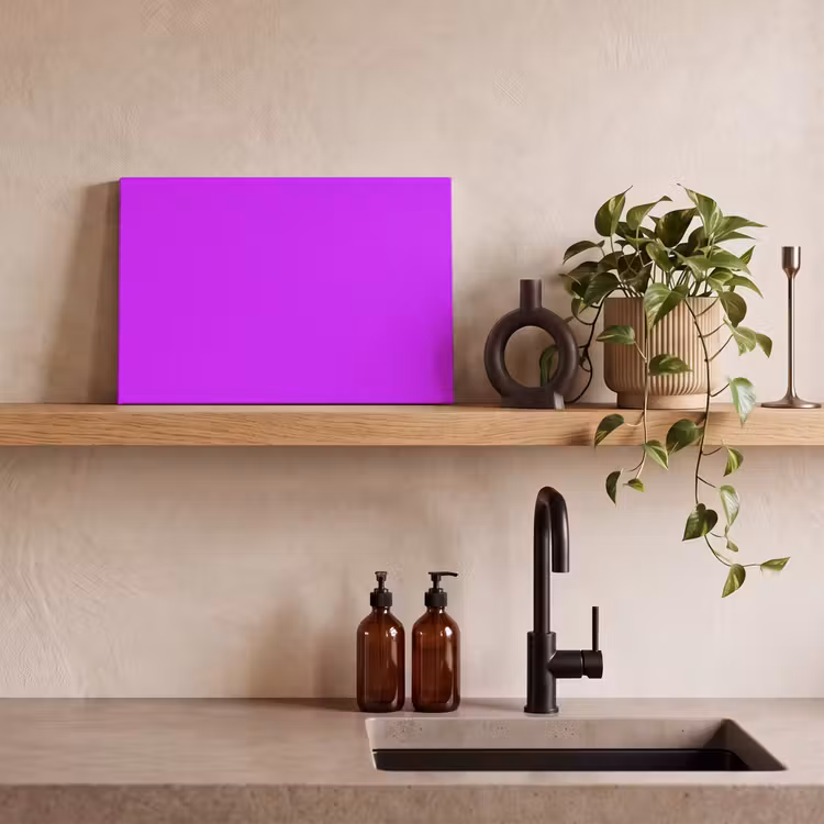Canvas schilderij - Neon - Orchid - Paars — 2