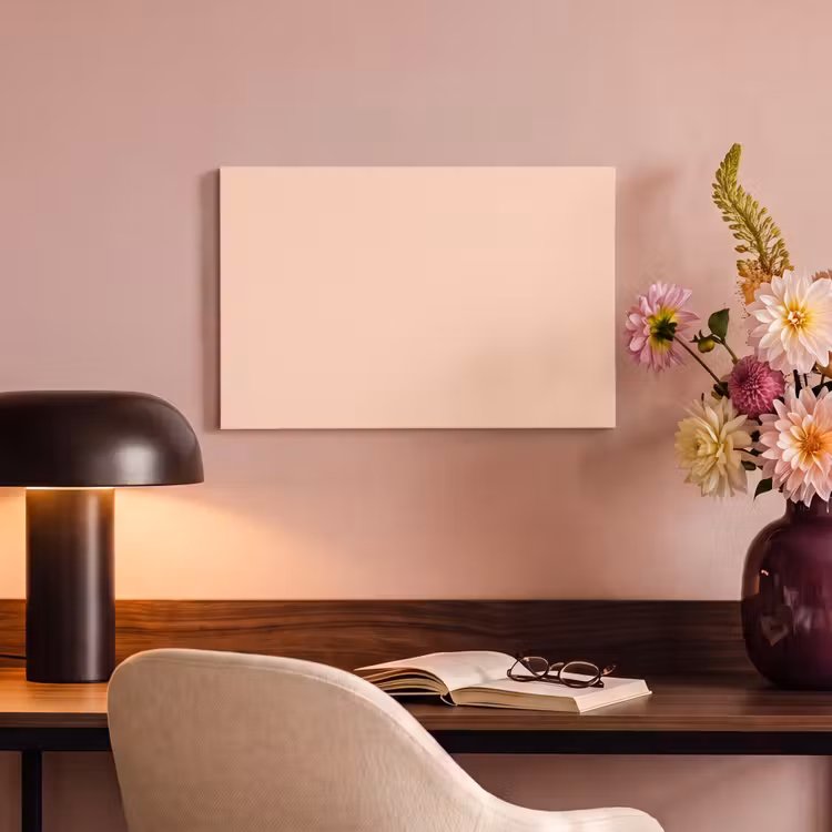 Canvas schilderij - Pale - Peach - Nude — 3