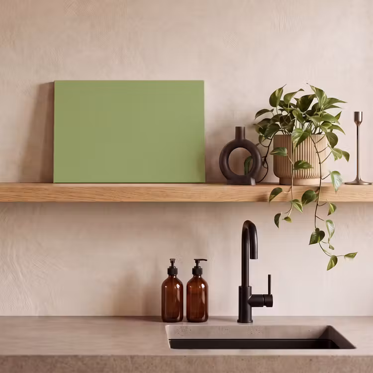 Canvas schilderij - Sage - Green - Groen — 2