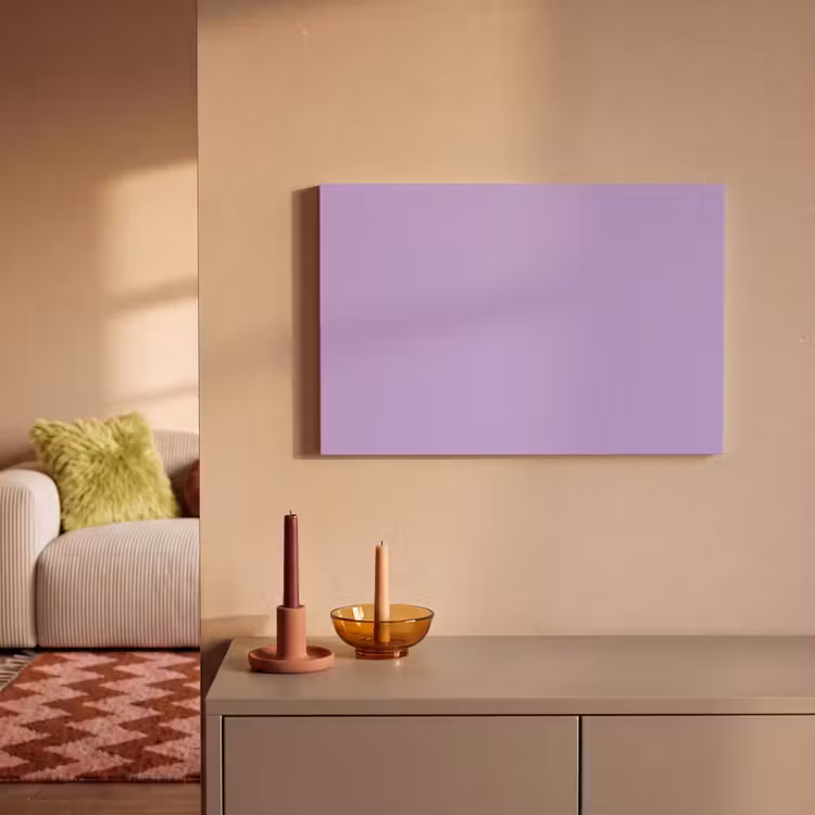 Canvas schilderij - Soft - Lavender - Paars — 1