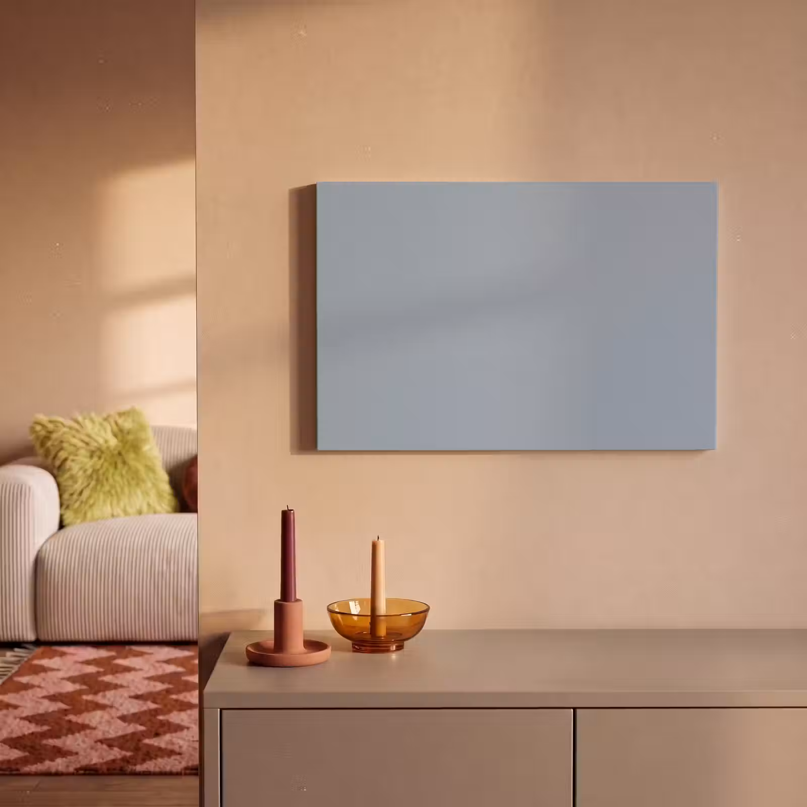 Canvas schilderij - Mellow - Breeze - Blauw — 1