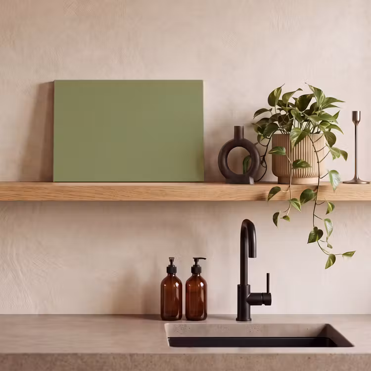Canvas schilderij - Herbal - Matcha - Groen — 2