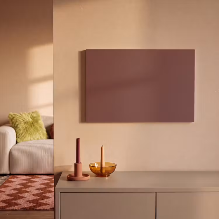 Canvas schilderij - Velvet - Merlot - Rood — 1