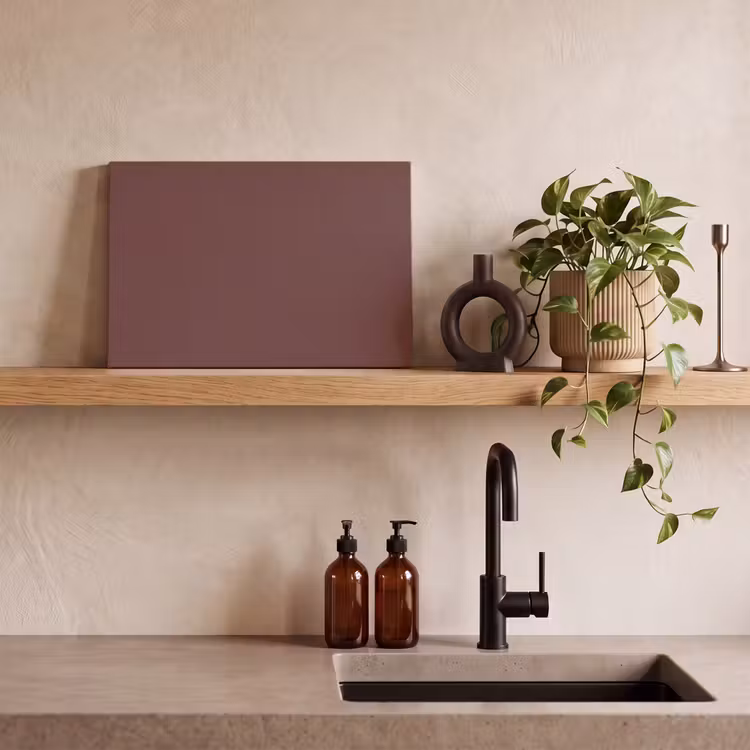 Canvas schilderij - Velvet - Merlot - Rood — 2