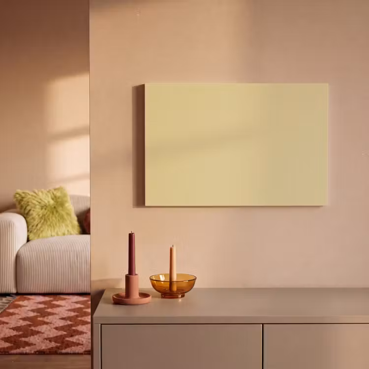 Canvas schilderij - Mellow - Touch - Geel — 1