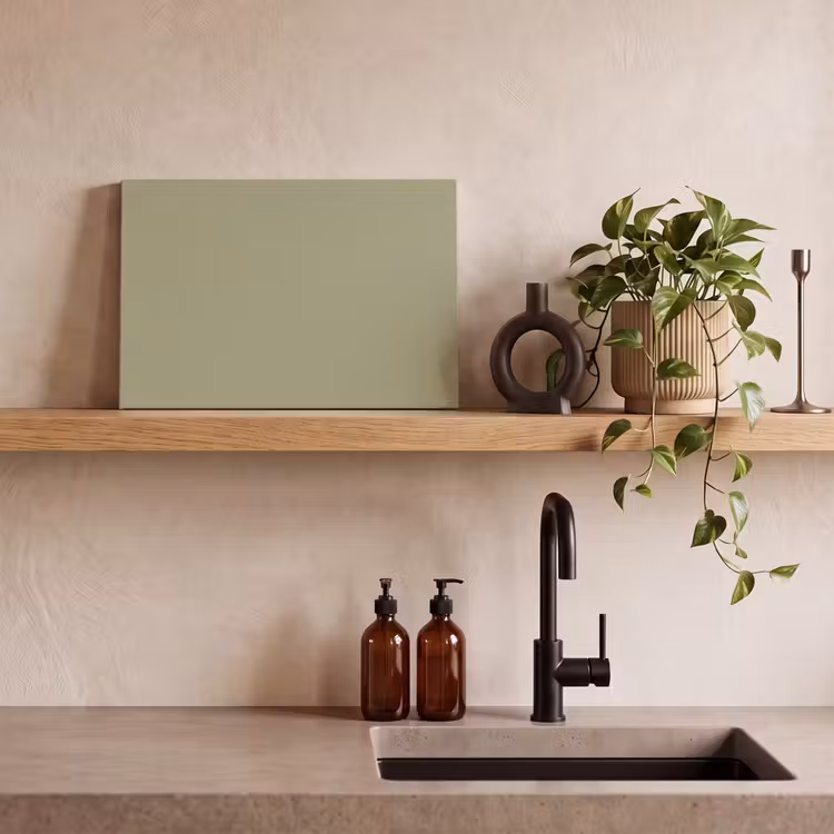 Canvas schilderij - Vintage - Sage - Groen — 2