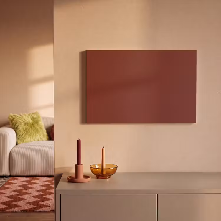 Canvas schilderij - Valentine - Velvet - Rood — 1