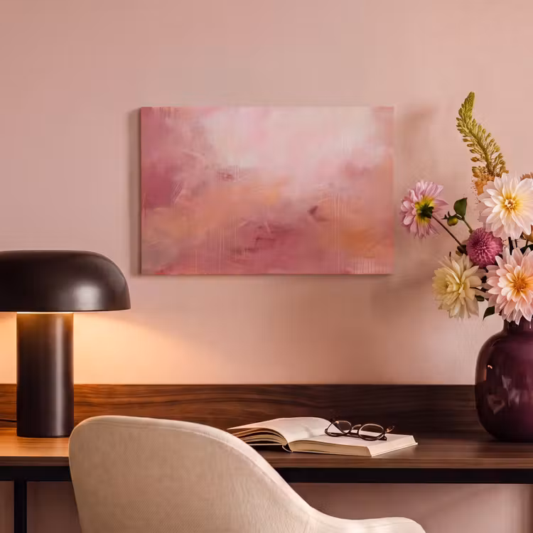 Canvas schilderij - Kunst - Vloeiend - Pastel - Abstract — 3