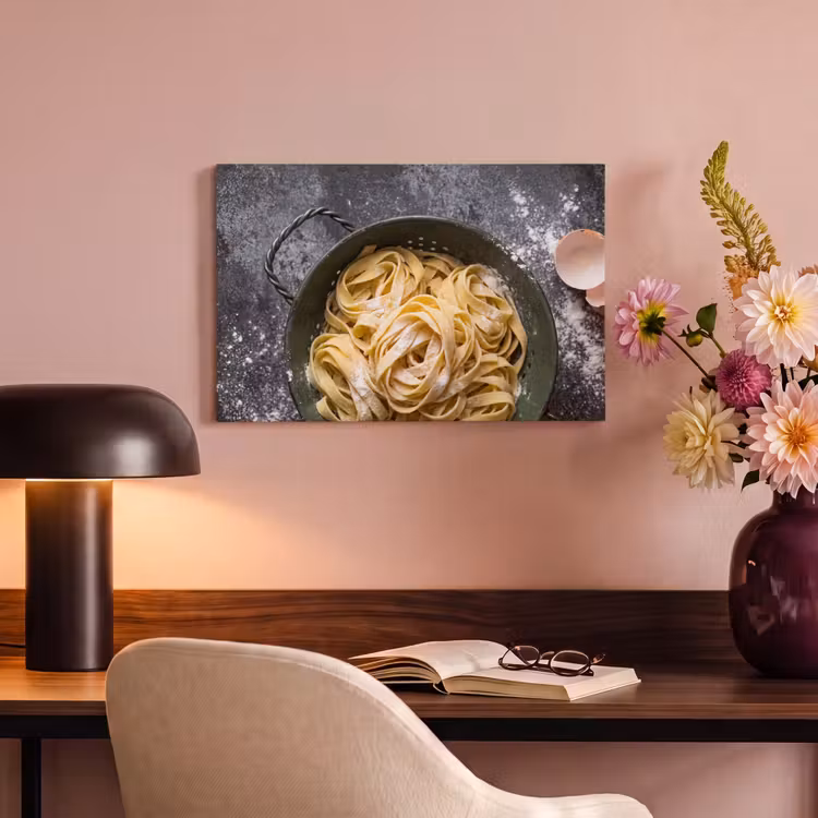Canvas schilderij - Pasta - Keuken - Eten — 3
