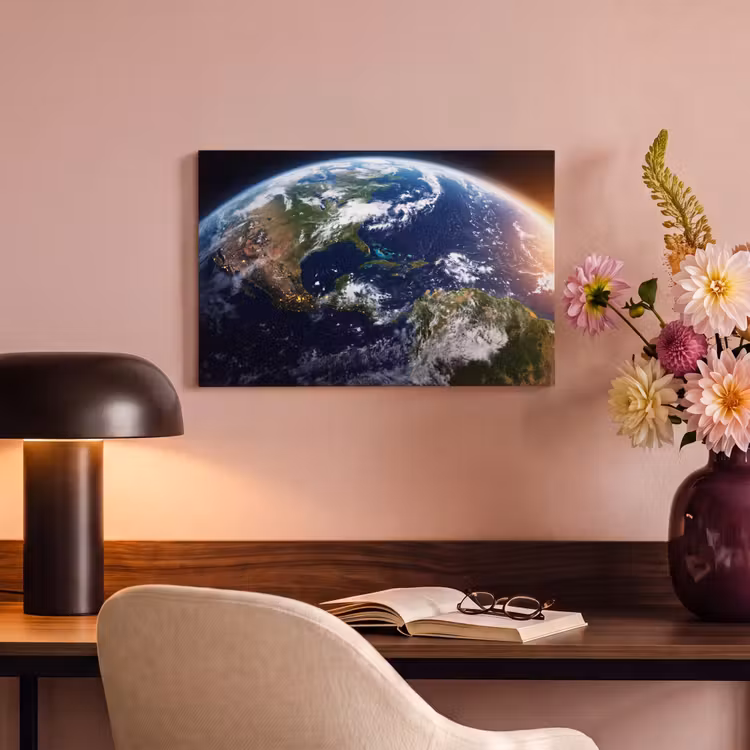 Canvas schilderij - Planeet - Ruimte - Kosmos — 3